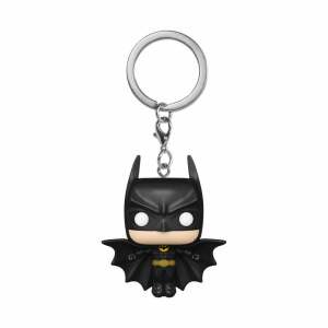 Batman 85th Anniversary Llaveros Pocket POP! Vinyl Batman(Soaring) 4 cm Expositor (12)