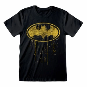 Batman Camiseta Dripping Symbol  talla L