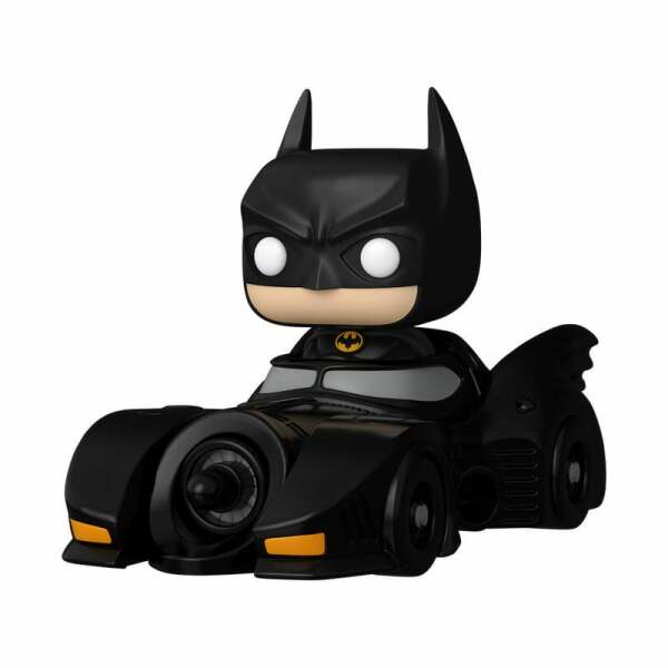 Batman 85th Anniversary POP! Rides Deluxe Vinyl Figura Batman w/Batmobi 9 cm