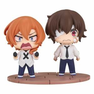 Bungo Stray Dogs Wan! Figuras Chibi Osamu Dazai & Chuya Nakahara: Fourteen-Year-Old Ver. 8 cm