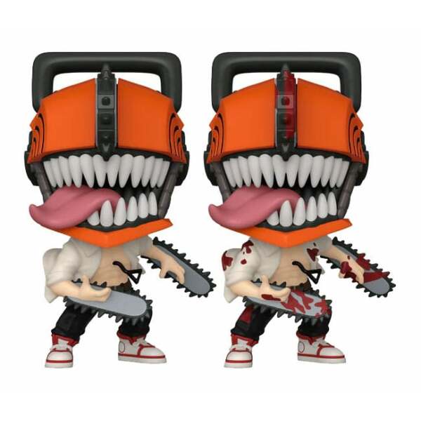 Chainsaw Man POP! Animation Vinyl Figuren Chainsaw Man w/CH(BD) 9 cm Surtido (6)