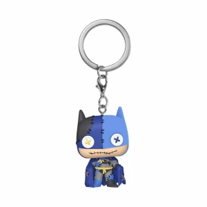 DC Patchwork Llaveros Pocket POP! Vinyl Batman 4 cm Expositor (12)