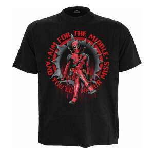 Deadpool Camiseta Aim for the Middle talla L