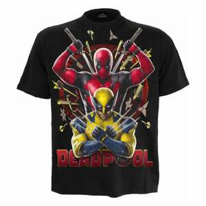 Deadpool Camiseta Wolverine Bullseye talla L