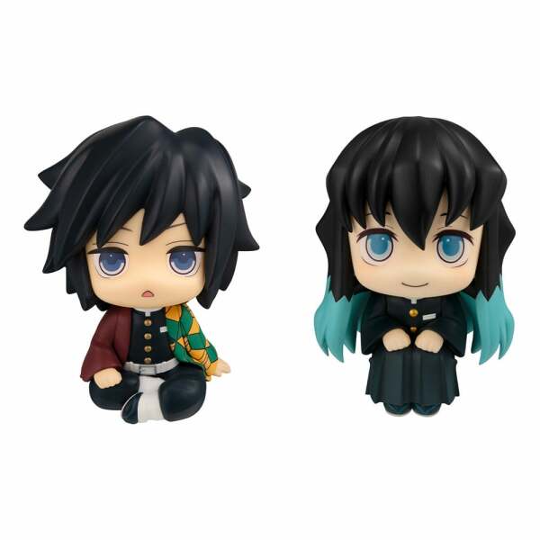 Demon Slayer: Kimetsu no Yaiba Estatuas PVC Look Up Giyu Tomioka Stupefied face Ver. & Muichiro Tokito Smile face Ver. 11 cm (with gift)