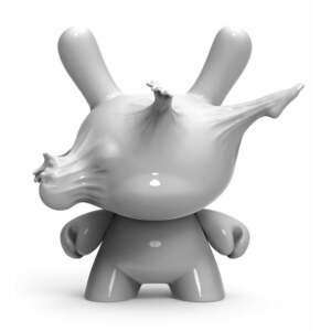 Dunny: Breaking Free 8 inch Resin Art Figure by WHATSHISNAME – White Edition