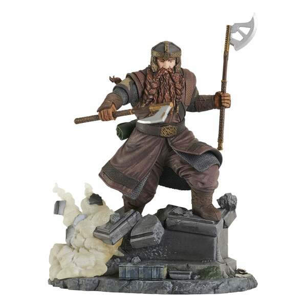 El Señor de los Anillos Gallery Deluxe Estatua PVC Gimli 20 cm