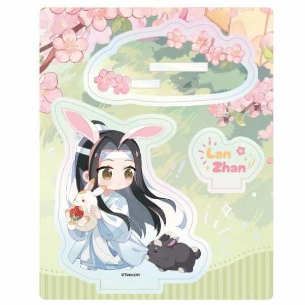 Grandmaster of Demonic Cultivation Figura acrilico Lan Wangji Holographic 10 cm