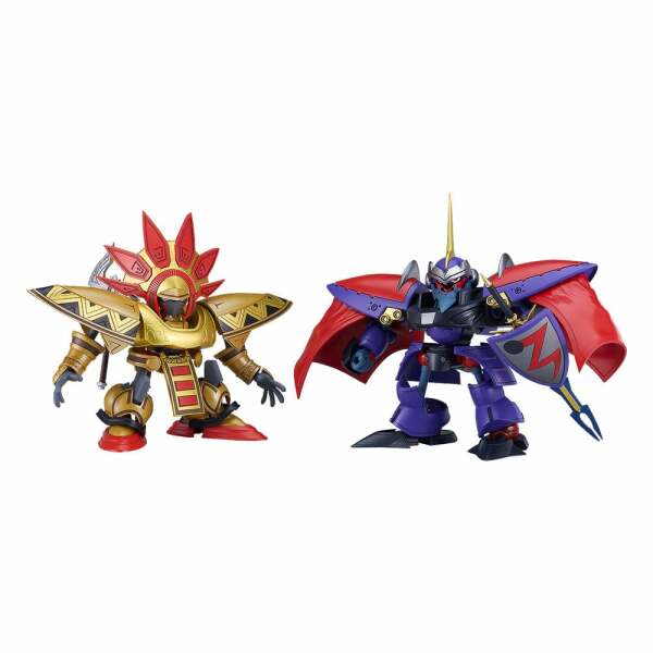 Hao Taikei Ryu Knight Moderoid Plastic Model Kit Collection Series: 4 Shinebaram & Steru 10 cm