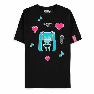 Hatsune Miku Camiseta Pixel talla L