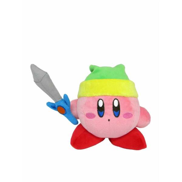 Kirby Peluche Kirby with Sword 12 cm