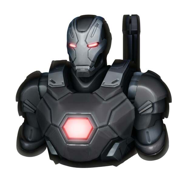 Marvel Comics Hucha War Machine Mark III 20 cm