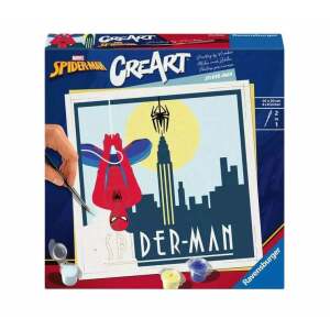 Marvel Set de Pintar por Numeros CreArt Spider-Man 20 x 20 cm