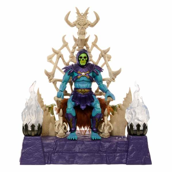 Masters of the Universe: New Eternia Masterverse Figura Skeletor & Throne 18 cm