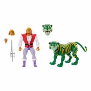 Masters of the Universe Origins Pack de 2 Figuras Prince Adam & Cringer Cartoon Collection 14 cm