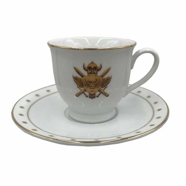 Masters of the Universe: Revelation – Castle Grayskull Crest Porcelain Cup and Saucer Set