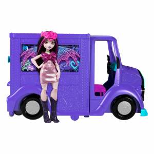 Monster High Conjunto de juego Camión De Comida Roquero De Fangtastic