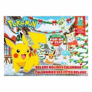 Pokémon Calendario de adviento Battle Figures Deluxe Holiday 2024 *Version DE/FR/NL*