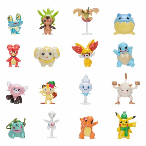 Pokémon Calendario de adviento Battle Figures Holiday 2024 *Version DE/FR/NL*