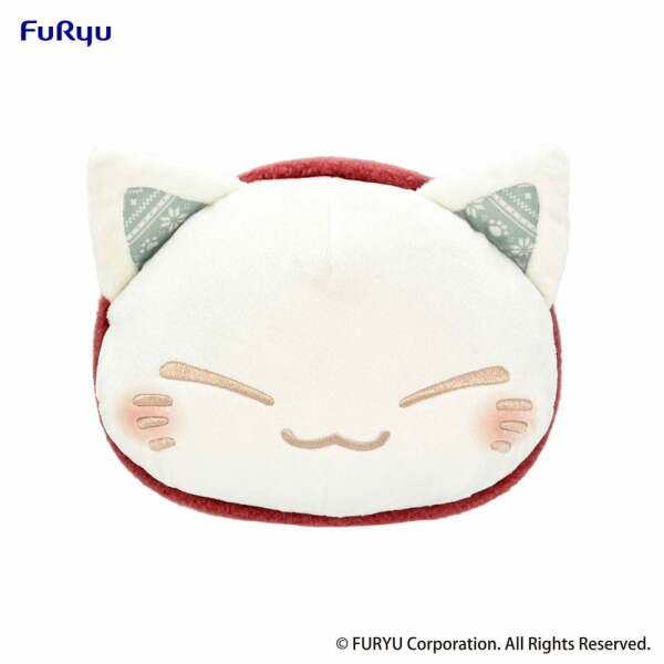 Nemuneko Cat Peluche Red Scarf Ver. 30 cm