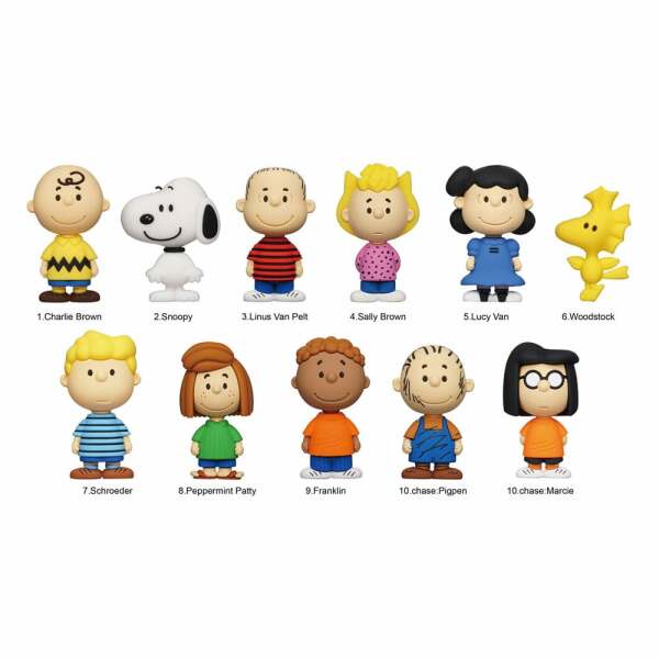 Peanuts Colgantes PVC Snoopy Series 1 Expositor (24)