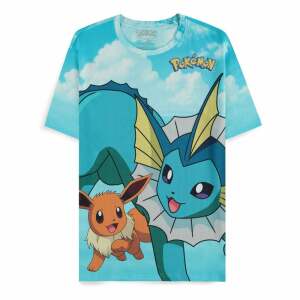 Pokémon Camiseta Mirage AOP Eevee Evolutions talla L