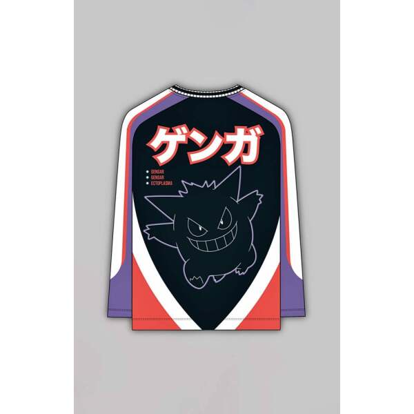 Pokémon Camiseta de Fútbol Gengar  talla L