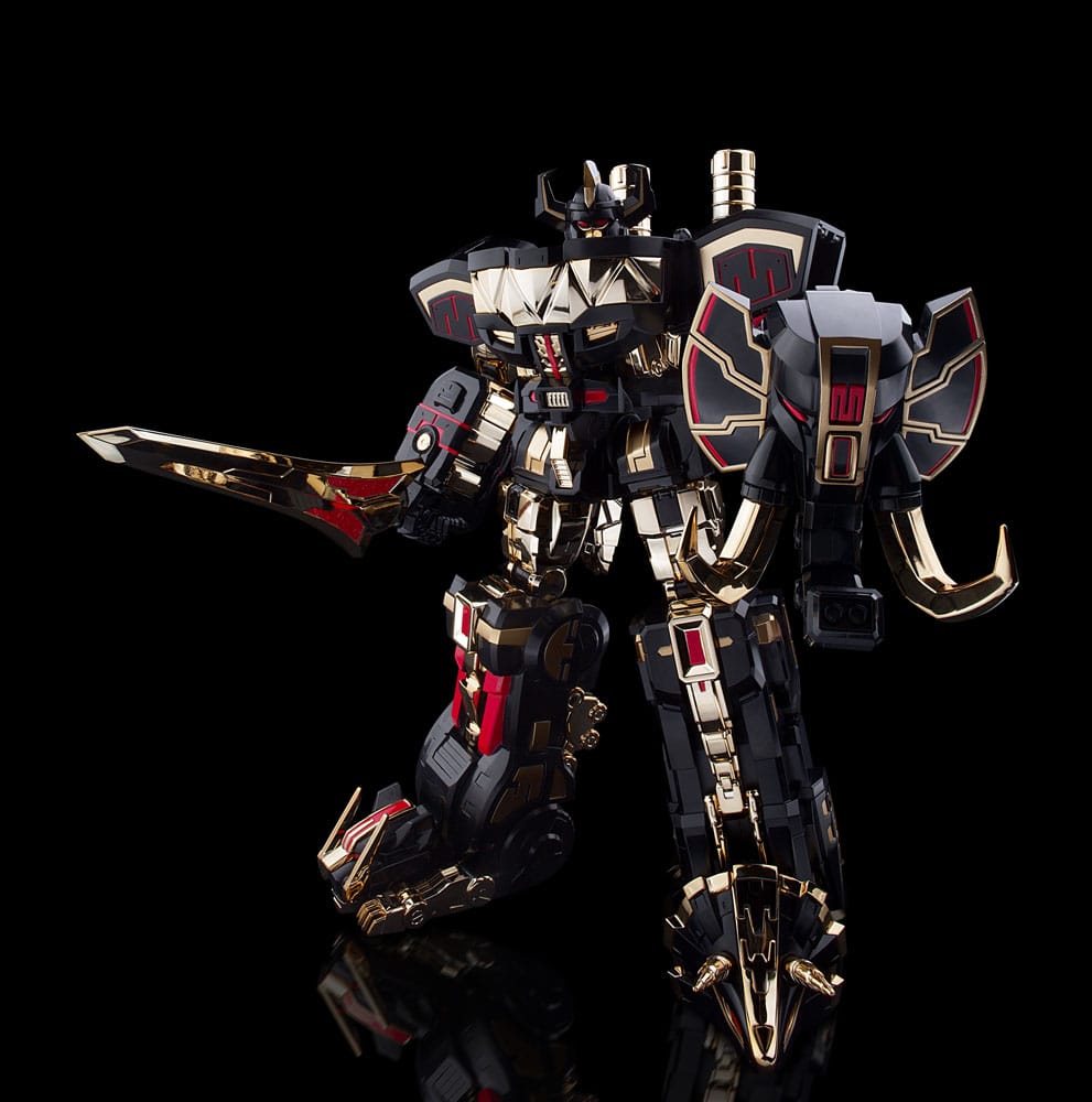 Power Rangers Maqueta Furai Model Plastic Model Kit Megazord Black Limited Ver. 21 cm