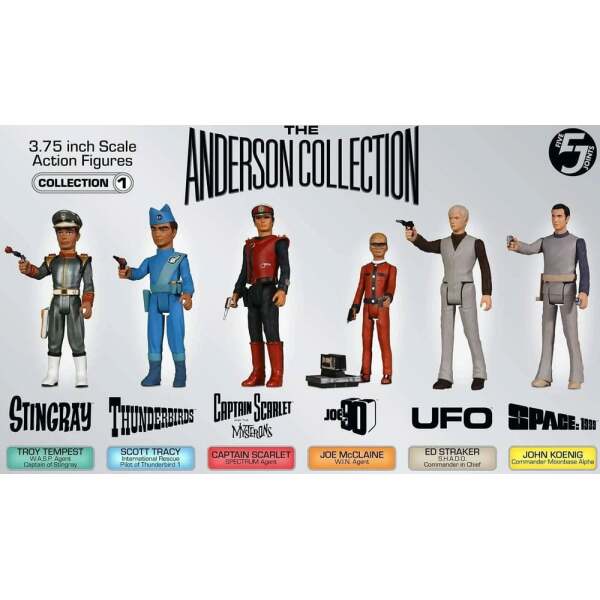 The Anderson Collection Figuras Retro Wave 1 10 cm Surtido (6)