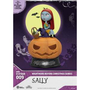 The Nightmare Before Christmas Figura PVC Mini Diorama Stage Sally 10 cm