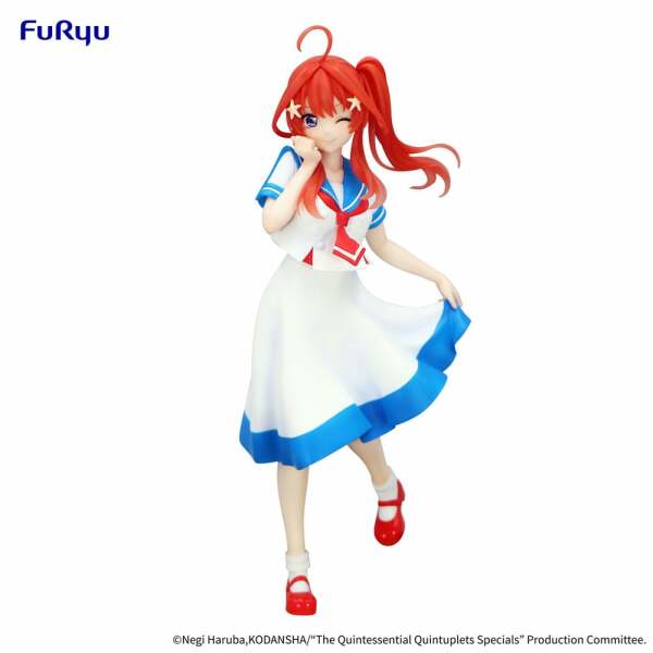 The Quintessential Quintuplets Estatua PVC Trio-Try-iT Nakano Itsuki Marine Look Ver. 21 cm