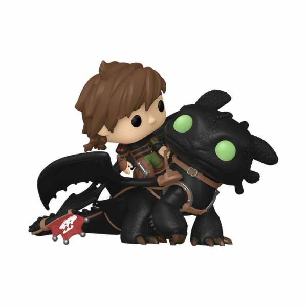 Cómo entrenar a tu dragón POP! Rides Deluxe Vinyl Figura Hiccup w/Toothless 9 cm