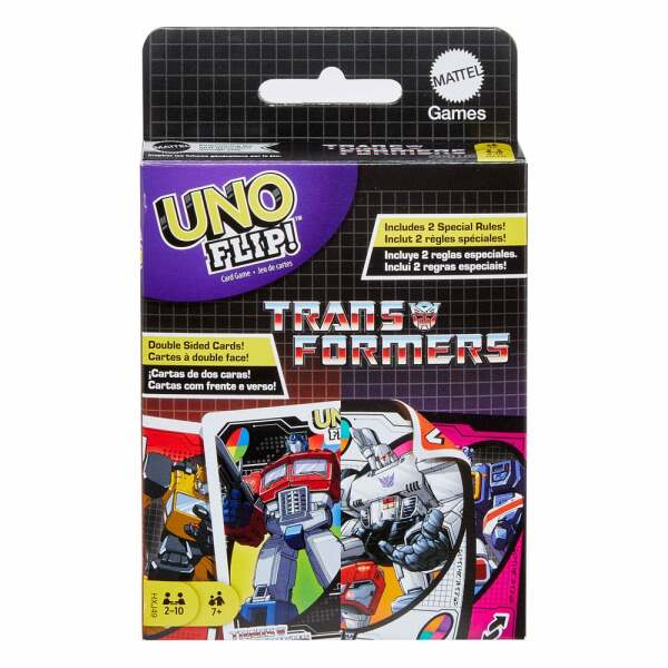 Transformers Juego de cartas UNO Flip!