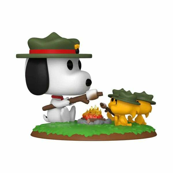 Peanuts POP! Deluxe Vinyl Figura Snoopy w/WS(Camping) 9 cm