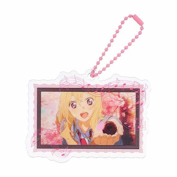 Your Lie in April Acrylic Llavero Anime Scene A 8 cm