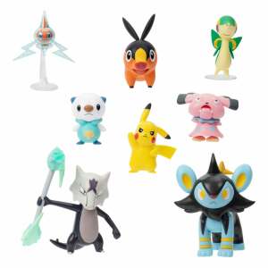 Pokemon Pack De 8 Figuras Battle Figure Set