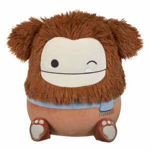 Squishmallows Peluche Winking Brown Bigfoot with Scarf Benny 30 cm