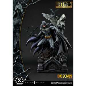 Batman Estatua Ultimate Premium Masterline Series 1/4 Batman Rebirth Edition Black Deluxe Bonus Version 71 cm