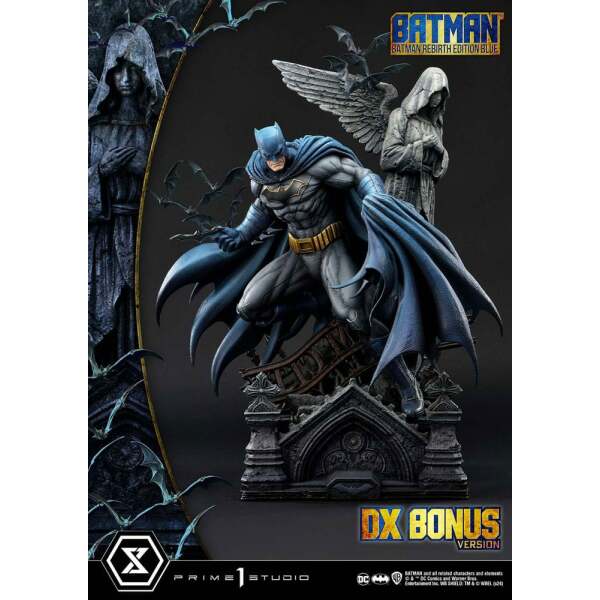 Batman Estatua Ultimate Premium Masterline Series 1/4 Batman Rebirth Edition Blue Deluxe Bonus Version 71 cm