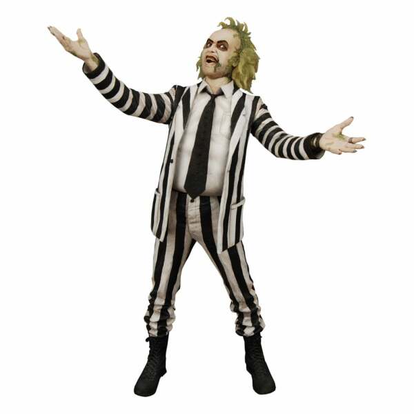 Beetlejuice 1988 Figura 1/4 Striped Suit Beetlejuice 45 cm