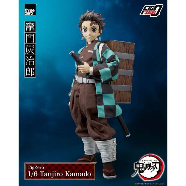 Demon Slayer: Kimetsu no Yaiba Figura FigZero 1/6 Tanjiro Kamado 27 cm