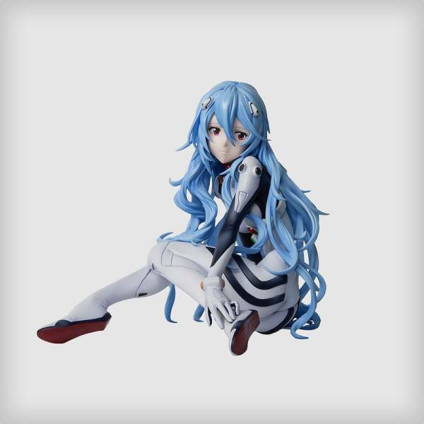 Rebuild of Evangelion Estatua PVC 1/7 Rei Ayanami Long Hair Ver. 11 cm