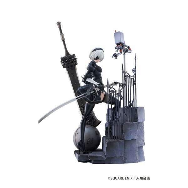 NieR:Automata Ver1.1a Estatua PVC 1/7 YoRHa No. 2 Type B Search 31 cm