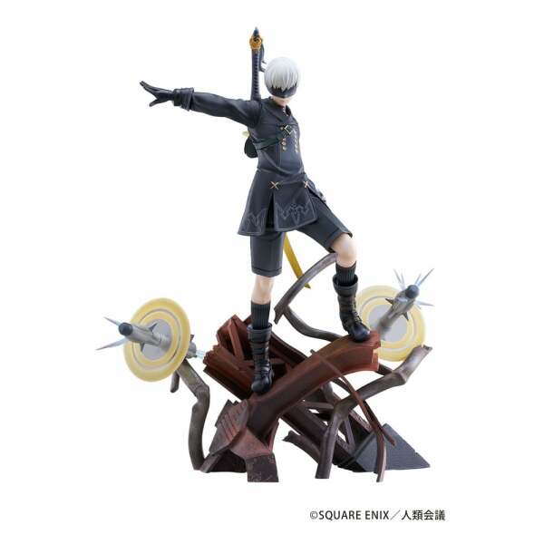 NieR:Automata Ver1.1a Estatua PVC 1/7 YoRHa No. 9 Type S Covering Fire 31 cm