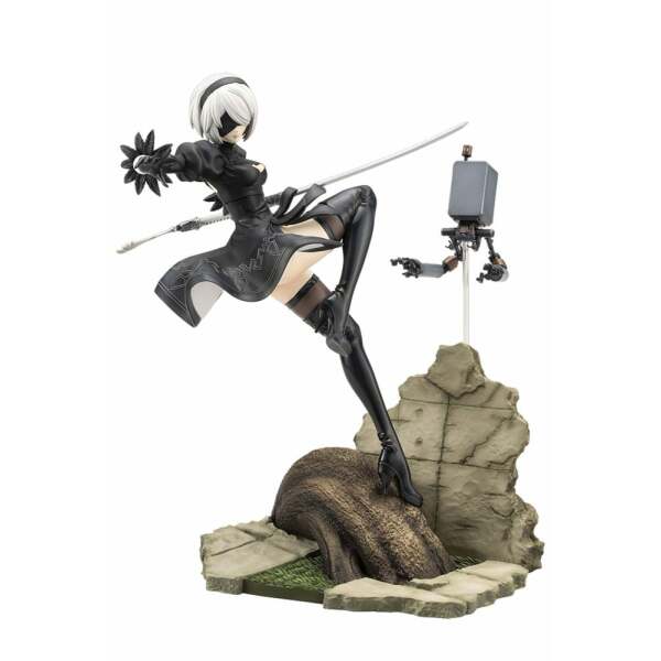 Nier:Automata Ver. 1.1a Estatua PVC ARTFX J 1/8 2B 24 cm