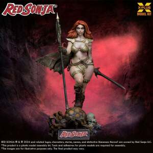 Red Sonja Maqueta Plastic Model Kit 1/8 Red Sonja 27 cm