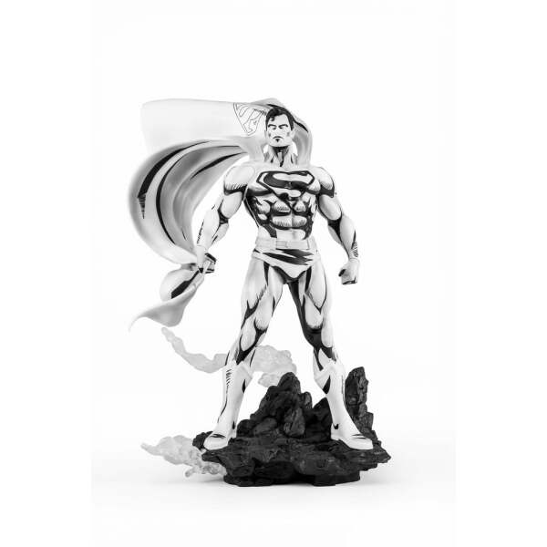 Batman PX Estatua PVC 1/8 SDCC 2024 Superman Black & White Version 30 cm