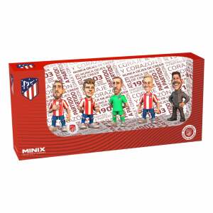 Atlético de Madrid Pack de 5 Figuras Minix 7 cm