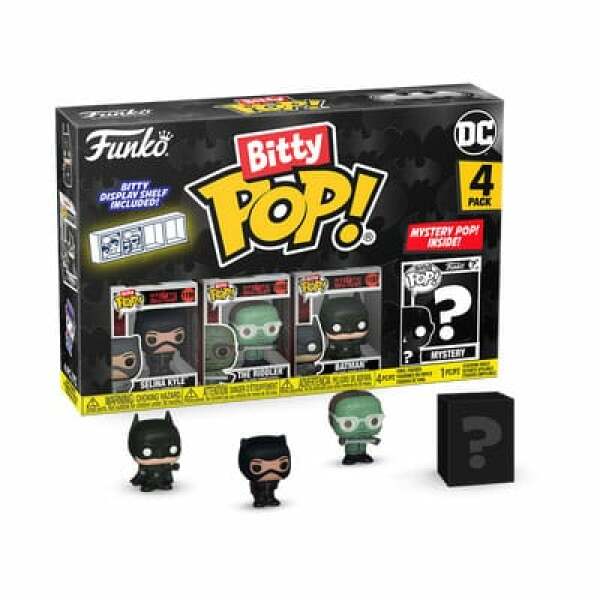 Batman 85th Anniversary Pack de 4 Figuras Bitty POP! Vinyl Catwoman 2,5 cm