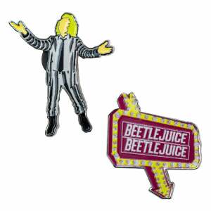 Beetlejuice Pack 2 Pin Chapas Beetlejuice